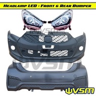 Perodua Myvi Icon SE Advance 1.5 Front back bumper headlamp 2015 HIGH QUALITY