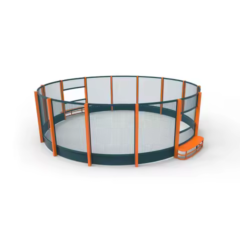 Hot Selling 6m Outdoor Soccer Goal Training Soccer Football Basketball on the Same Pitch Cage