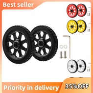 MUQZI Folding Bike Easy Wheel Ceramics Bearing Easy Wheel for Brompton Folding Bike Upgraded Widened Easy Wheel