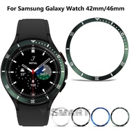 Watch Bezel for Samsung Galaxy Watch 4 Classic 42mm 46mm Ring Bezel Adhesive Cover Anti Scratch Case