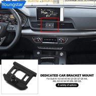 【FY】  Dedicated Phone Stand Holders Base Collocation Mount Bracket for Audi A1 A3 A4 A5 A6 Q3 Q5 Q7 