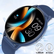 New Smart Watch Men Women Bluetooth Call Heart Rate Health Monitor 1.38inch HD Screen Fashion Sports