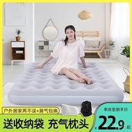 Foldable Air Bed Air Bed Portable Field Mattress Camping Tent Lazy Inflatable Household Double Singl