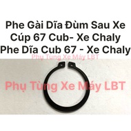 (5 Pieces) Rear Hub Plate Set for Cup 67 Cub - Chaly Cub 67 - High Quality Chaly Car