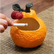 Creative Ashtray บ้านแฟชั่นห้องนั่งเล่นNordic ใหม่สไตล์จีนเซรามิค Ashtray พร้อมฝาปิด