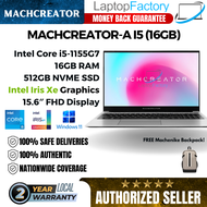 Machcreator Laptop Intel i5/i7 8GB/16GB 512GB