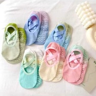 (G7) Socks Gradian Colorfull Gym Anti-Slip Women Sport Socks