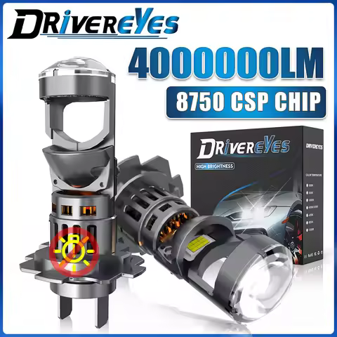 400000000LM Mini H7 Led Projector Headlight H8 H9 H11 9005 9006 9012 Lens Lamp Canbus Hi/Low Beam Au