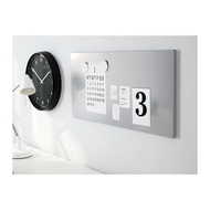 IKEA SPONTAN MAGNETIC BOARD SILVER PAPAN MAGNET