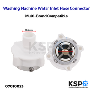 Water Inlet Hose Connector for Washing Machines, Compatible with All Brands, Washing Machine Spare Part