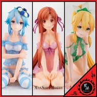 [預訂] [日版] 刀劍神域 亞絲娜 + 詩乃 + 莉法 睡衣 1/4 Figure 1套3款 estream Asuna + Sinon + Leafa
