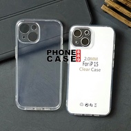 CLEAR CASE CLEAR 2.0MM TRANSPARENT CLEAR CASE iphone 15 CH-1