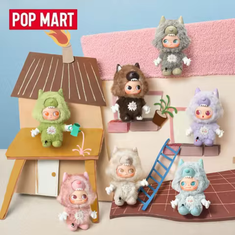 POP MART ZSIGA I'm Zsiga Series Vinyl Plush Pendant Mystery Box Genuine Blind Box Guess Toys Bag Orn