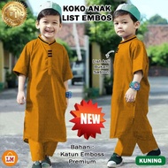 SETELAN BAJU KOKO ANAK LAKI LAKI SETELAN BAJU KOKO NGAJI ANAK LAKI