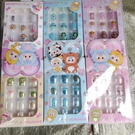 Baby Three Fake Nails Children's Toys Cute Fake Nails Baby Three Doll Nail/s - Cute Children's Nails