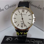 Alexandre Christie Men 's Watches 8436 Black Silver / Alexander Christie Men Ac 8436