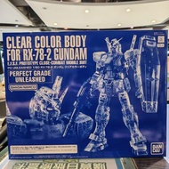 (黃埔聚寶坊B1b號舖門市現貨) Perfect Grade Unleashed PGU Clear Color Body For RX-78-2 Gundam