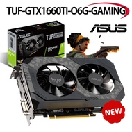 GTX 1660Ti O6G GTX 1660Ti O6G ASUS TUF GTX1660TI O6G GAMING GPU 1660 Ti Video Card GTX 1660 OC GDDR6 Nvidia Graphics Cards Computers Gaming New 12002Mhz