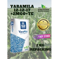 YARAMILA 12-12-17 + 2MGO + TE (2 KG)