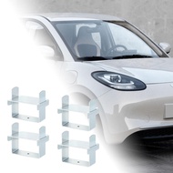 [mextnhx] 4x Leaf Spring Clamp Kit 2.5inch for Trailer Control of Axle Torque Ski Boat Silver