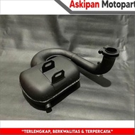 Exhaust Exhaust Exhaust Vespa bigbox Racing Model Standard Dgm sip road rep Thick material Original