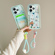 Casing infinix hot 30i Card bag with  phone case suitable for infinix hot 30i case