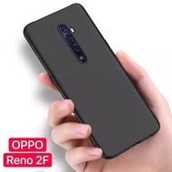 [ส่งจากไทย] Case OPPO Reno2F เคสโทรศัพท์ออฟโบ้ Oppo Reno 2F เคสนิ่ม tpu เคสสีดําสีแดง เคสซิลิโคน สวยและบางมาก