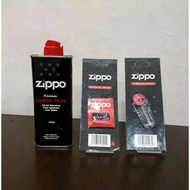 Zippo fluid small flint wick stone oil package