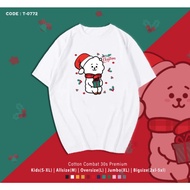 CHRISTMAS T-SHIRT RJ BT 21/T-SHIRT MERRY CHRISTMAS BT 21 RJ
