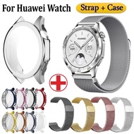 Milanese Strap+Case For Huawei watch GT 5 Strap Soft Huawei watch GT 5 pro Case 41mm 46mm Huawei gt5
