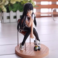 IJVBTV Girl Collection อะนิเมะญี่ปุ่นตุ๊กตาของเล่นของขวัญ14.5ซม. ตัวเลขของเล่น My Teen Romantic Comedy SNAFU Yukinoshita Yukino Action Figure