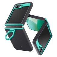SPIGEN Case for Galaxy Z Flip 6 [Nano Pop] Vivid contrasting Two Tone Color Silicone Feel Case with 
