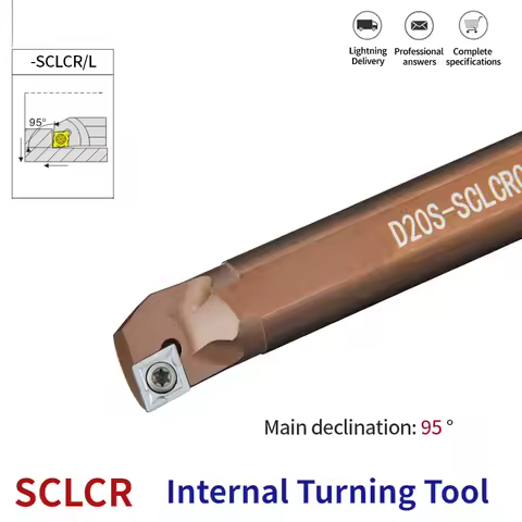 SCLCR S07K S08K S12M D06K D14N D25S-SCLCR06/09 lathe cutter tool cnc Spring steel shockproof plus ha