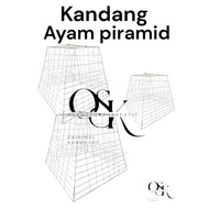 Pyramid chicken cage/ pyramid chicken cage/ pyramid chicken cage/ pyramid folding chicken cage