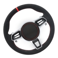 Car Leather Steering Wheel Suitable for Porsche Macan Cayenne Turbo 911 991 981 970 996 987 997 992 