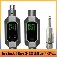 Wireless Microphone Converter XLR Transmitter and Receiver Microphone System for Dynamic Microphone