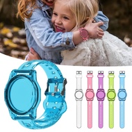 VOUCHE Lightweight Children Watch Band Hard Shell Clear GPS Tracker Protector Safe Wristband Child GPS Bracelet Kid