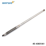 45-43031A1 Drive Shaft Long for Mercury Marine 65-125HP Outboard Engine