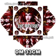 LOVE BIRD CAGE STICKER DM 33