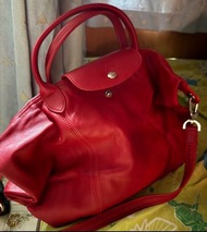 Longchamp 小羊皮手袋