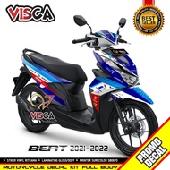 Stiker Motor Beat 2021 Full Body Stiker Beat Street 2022 Variasi Full Body Striping Beat 2020 Variasi Full Body Decal Hologram Beat 2021 Mandalika