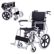 ST/🎫Wheelchair Foldable and Portable Elderly Wheelchair Children Manual Portable Wheelchair Inflatable-Free Small Whee00