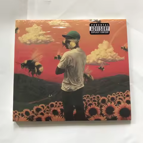 Tyler The Creator Music CD Foreword Flower Boy Album Compact Disc Cosplay Walkman CD Player Car Part