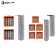 Roller Brush and Filter Kit for Uwant D5 D100 Pro Plus A60 V8 V10 Vacuum Cleaner