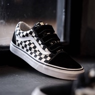 Sneakers/vans Old Skool Velcro Classic Checkerboard Black White/100% Original