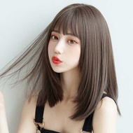 Wig Short Curly Hair Wig Xin Zhilei Short Hair Girl Wig Short Hair BOBO Hair Medium Long Hair Wig Fe