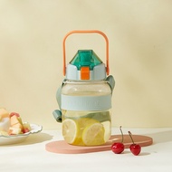 BONBOX Green Jumbo Drinking Water Bottle 1200ml Tumbler Bpa Free Straw Water Bottle