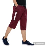 Men's casual pants below the knee, sport training, gym, fitness, futsal