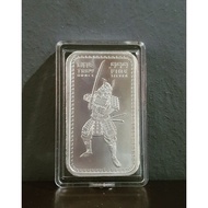 1 oz Samurai Warrior Silver Bar (New Stock)