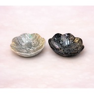 Abalone Shell Inlay Resin Sauce Plate